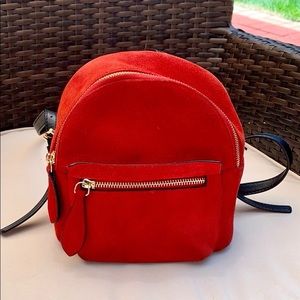❗️FINAL PRICE❗️ZARA Mini Suede Backpack